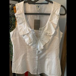 COPY - Ruffle collar blouse